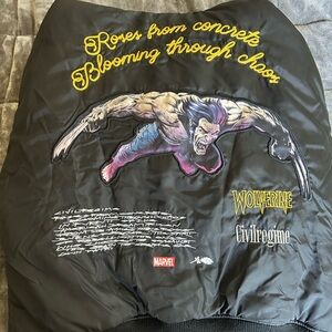 Wolverine Comic Bomber jacket by Marvel